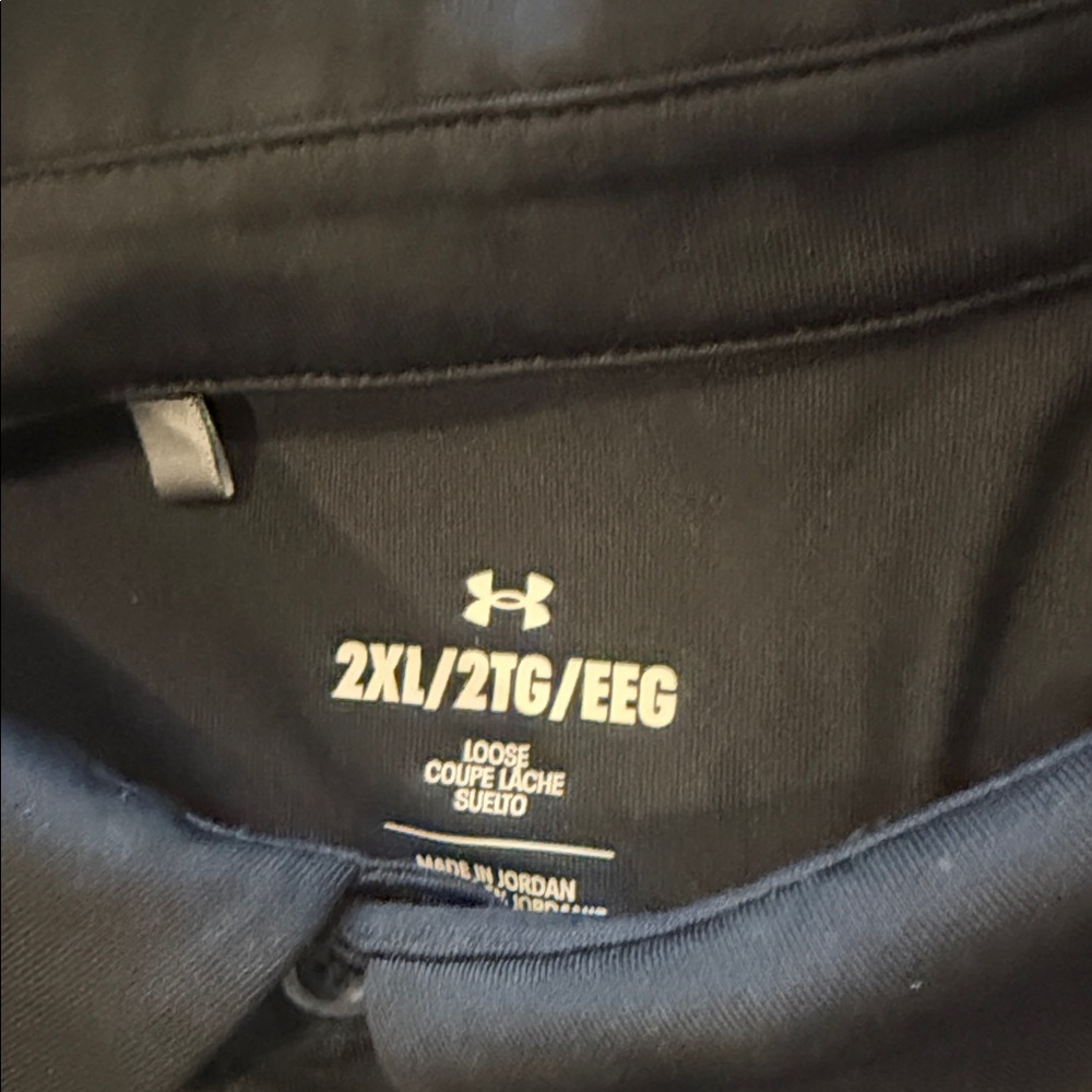 Under Armour Black Polo University of Utah Utes - Picture 2 of 5
